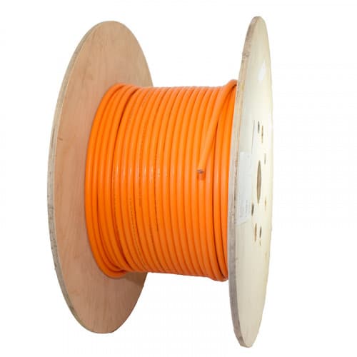 Coroplast 120mm Orange HV Cable